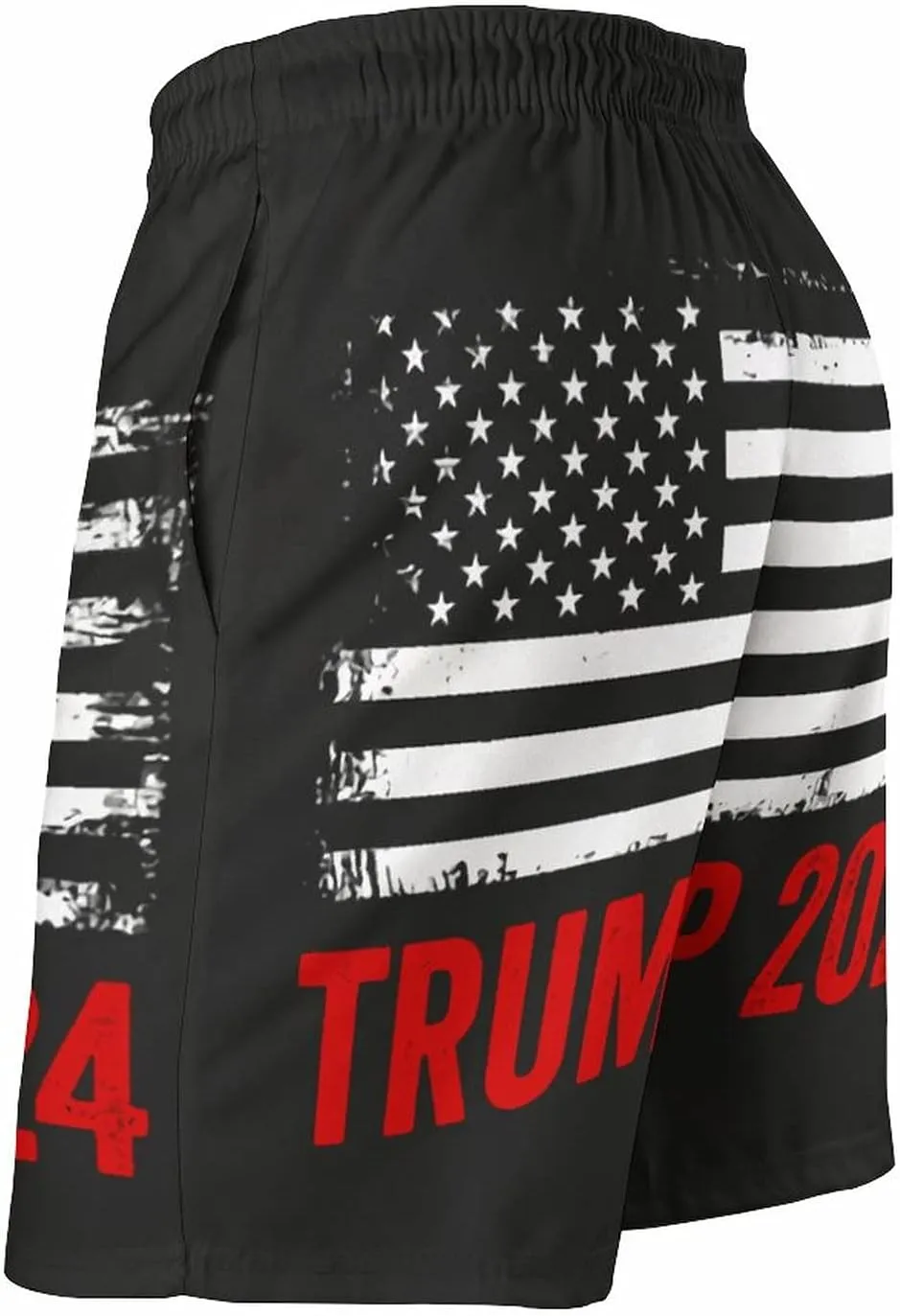 2024 Pro Trump Men's Summer Quick Dry Swim Trunks Casual Board Shorts Beachwear for Boys Men