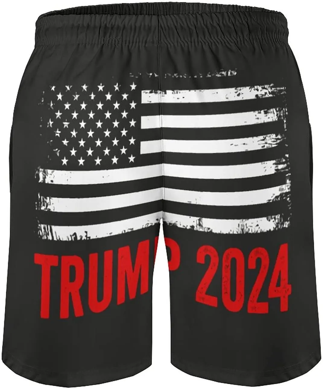 2024 Pro Trump Men's Summer Quick Dry Swim Trunks Casual Board Shorts Beachwear for Boys Men