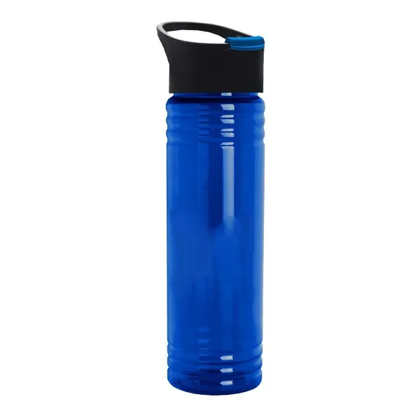 24 Oz. Slim Fit UpCycle RPET Bottles - Pop-Up Sip Lid (Q891722)