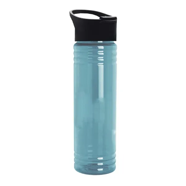 24 Oz. Slim Fit UpCycle RPET Bottles - Pop-Up Sip Lid (Q891722)