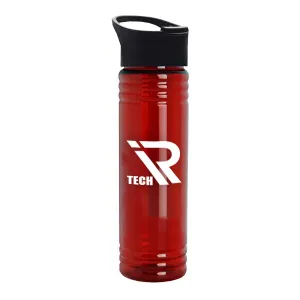 24 Oz. Slim Fit UpCycle RPET Bottles - Pop-Up Sip Lid (Q891722)
