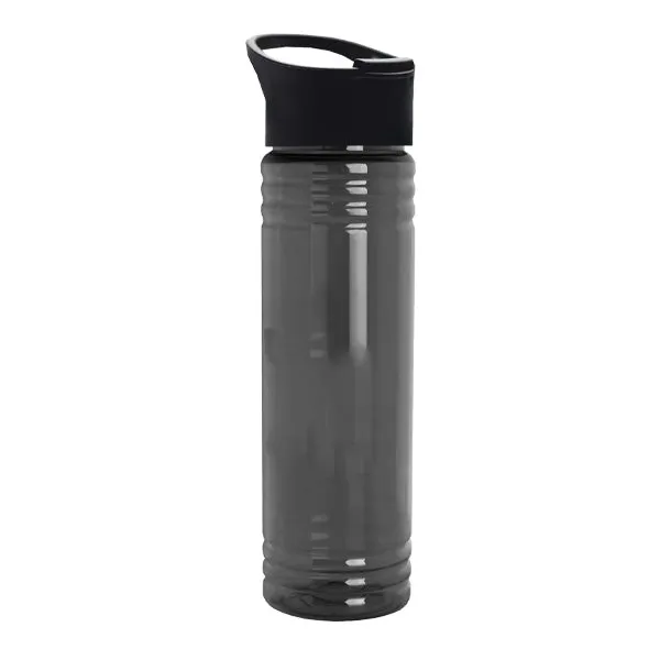 24 Oz. Slim Fit UpCycle RPET Bottles - Pop-Up Sip Lid (Q891722)