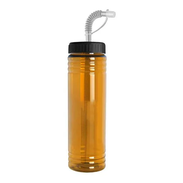 24 Oz. Slim Fit Water Bottle - Straw Lid (Q923722)