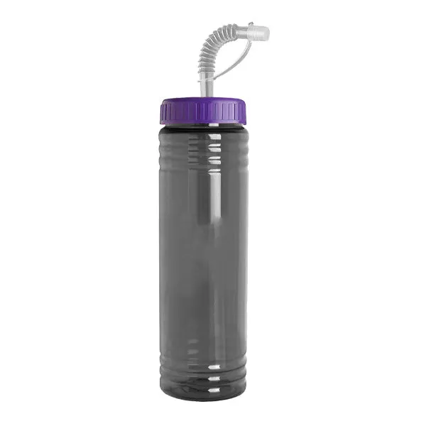 24 Oz. Slim Fit Water Bottle - Straw Lid (Q923722)
