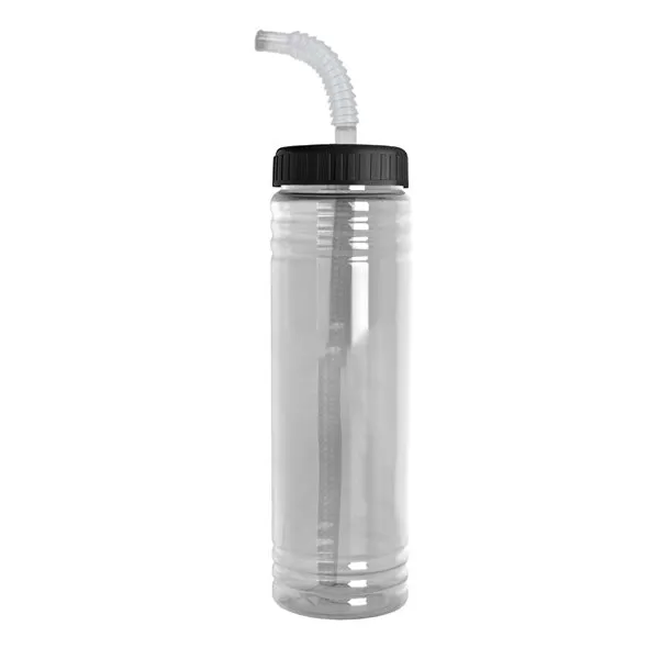 24 Oz. Slim Fit Water Bottle - Straw Lid (Q923722)
