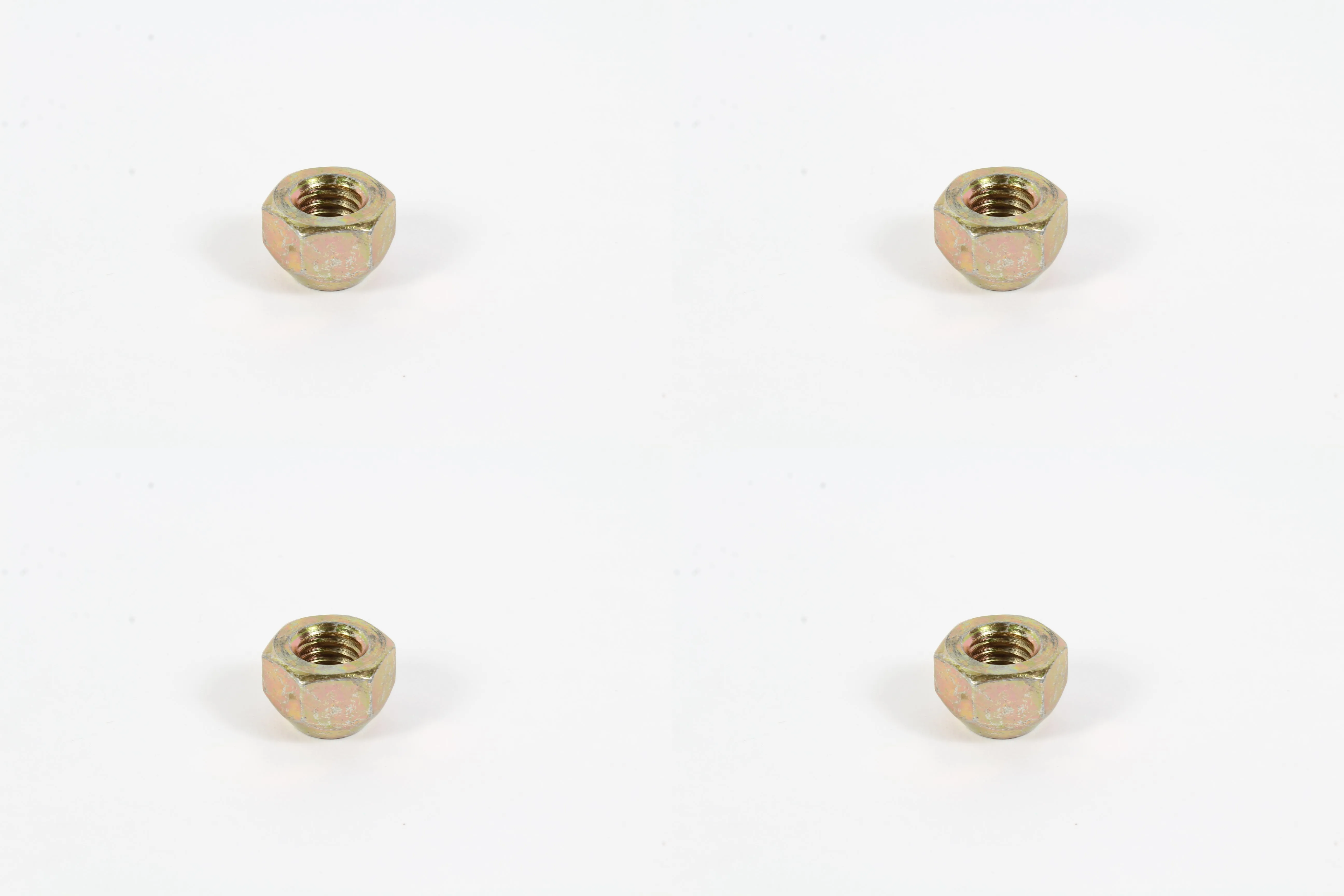 4 Pack Genuine MTD 712-3050 Lug Nut 7/16-14 For Troy-Bilt Craftsman Yard-Man OEM