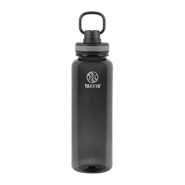 40 Oz. Takeya Tritan Water Bottle - Black (Q351622)
