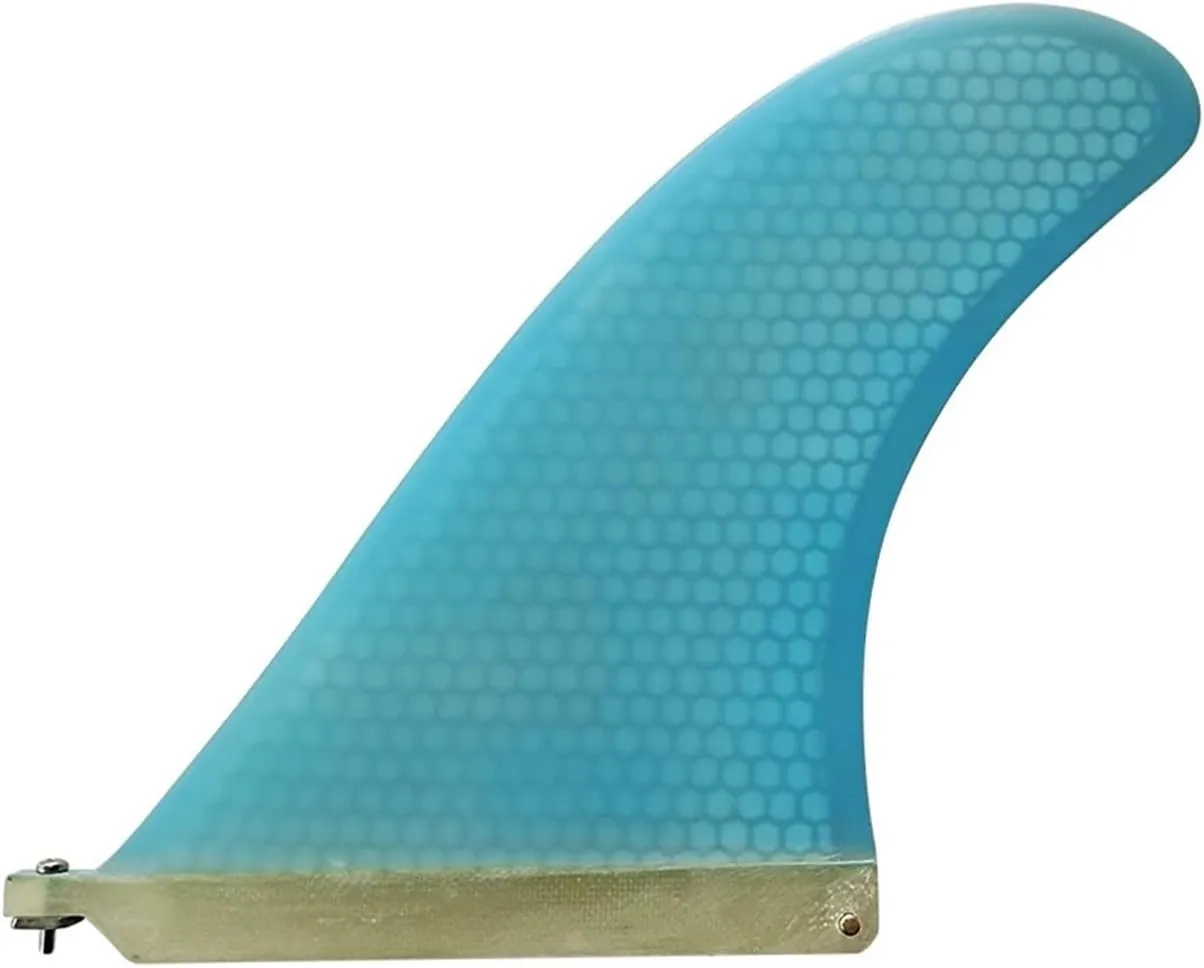 9 inch Length Honeycomb Longboard Fin Central Single Surfboard Fin Paddle Board Fibreglass Centre Surfing Fin Sup
