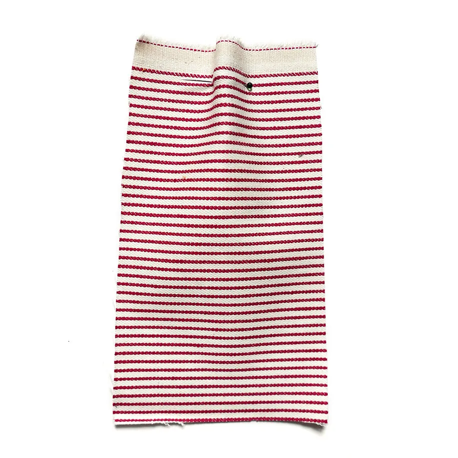 9.5oz Rain Stripe Denim Cream/Red