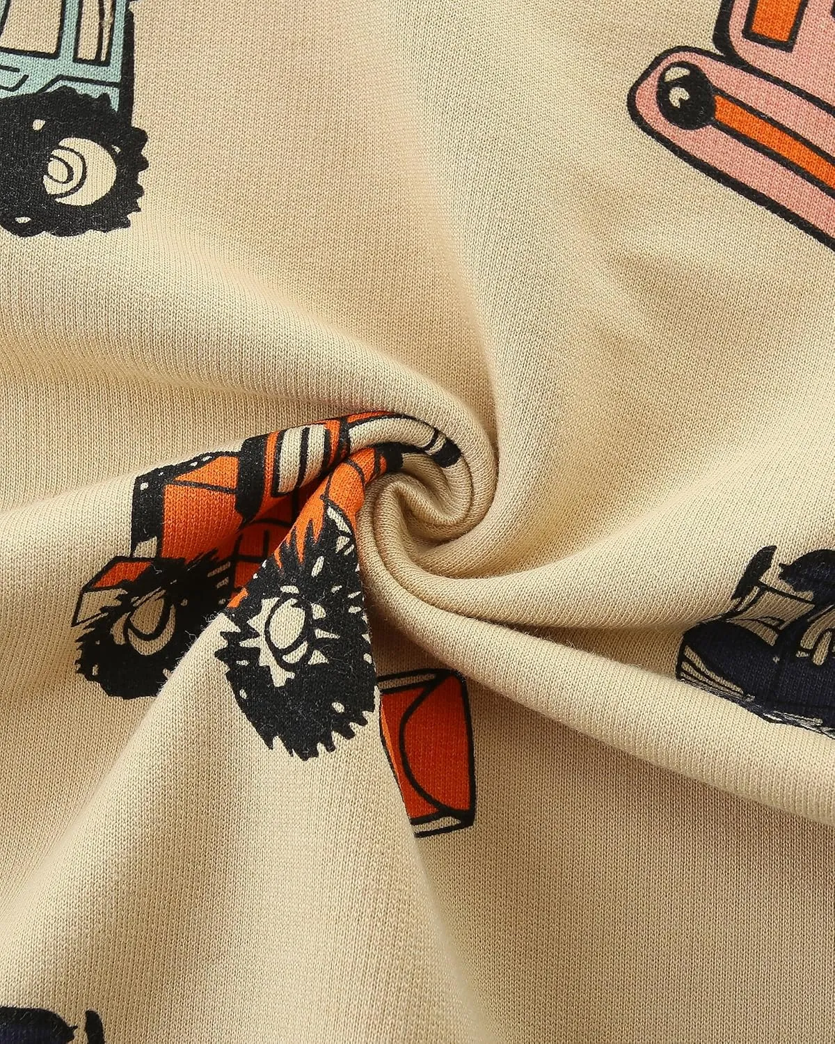 AMIYAN Toddler Boys Sweatshirts Cotton Long Sleeve Pullover Girls Crewneck Hoodies Tops Cartoon Sport Shirts for Kids 2-6Y
