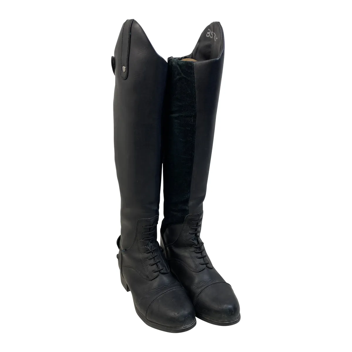 Ariat 'Heritage Contour II' Field Boots in Black - Women's 6.5 Med/Slim