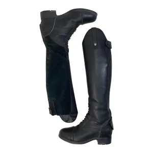 Ariat 'Heritage Contour II' Field Boots in Black - Women's 6.5 Med/Slim