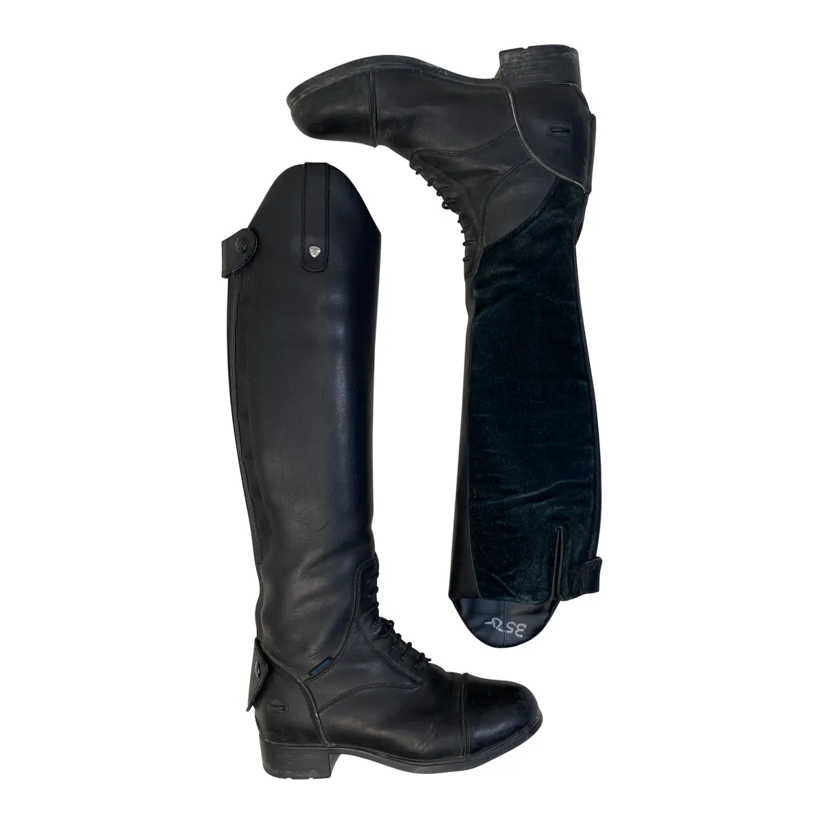 Ariat 'Heritage Contour II' Field Boots in Black - Women's 6.5 Med/Slim
