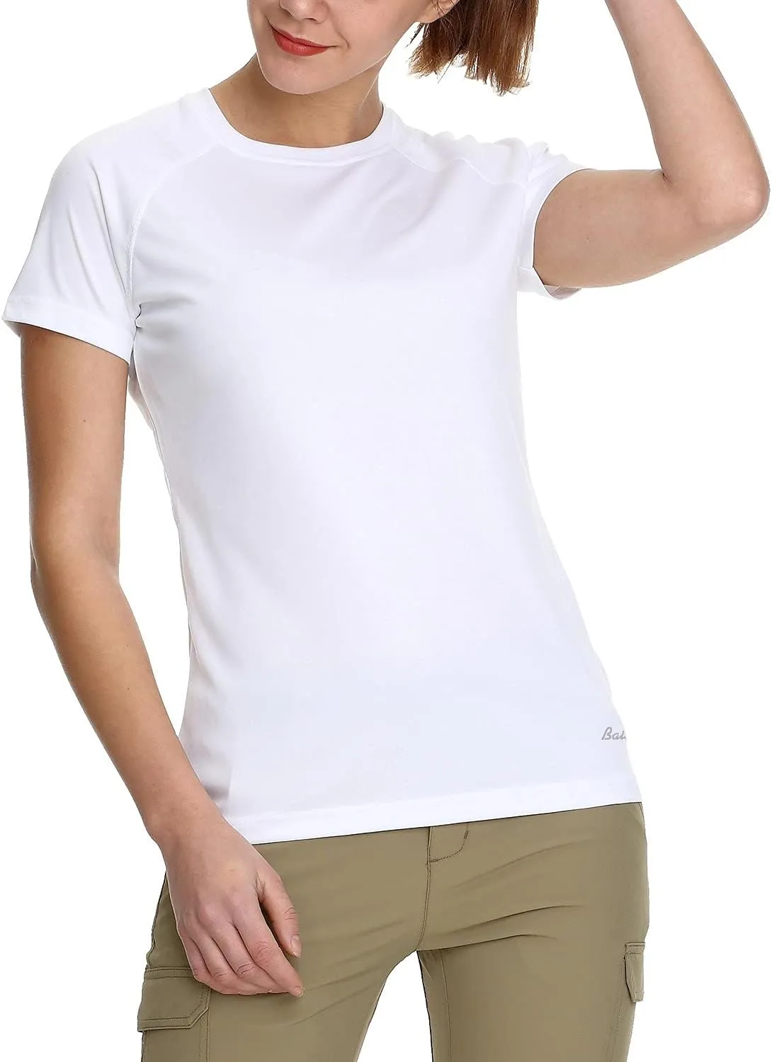 baleaf Women's UPF 50  UV Protection Shirts Short Sleeve T-Shirts SPF Sun Shirts Quick Dry Outdoor Performance Tops