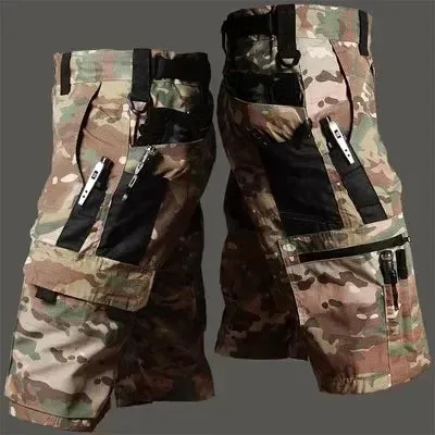 Camo Tactical Pants Men Autumn Breathable Quick Dry Training