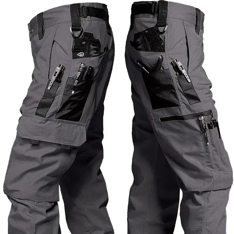 Camo Tactical Pants Men Autumn Breathable Quick Dry Training