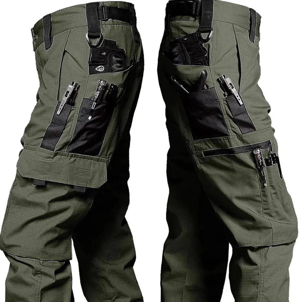 Camo Tactical Pants Men Autumn Breathable Quick Dry Training