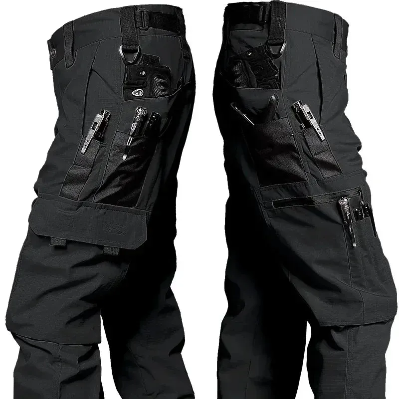 Camo Tactical Pants Men Autumn Breathable Quick Dry Training