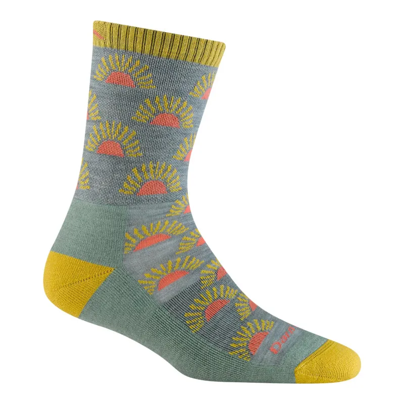 Darn Tough Ray Day Micro Crew Lightweight with Cushion Womens Sock