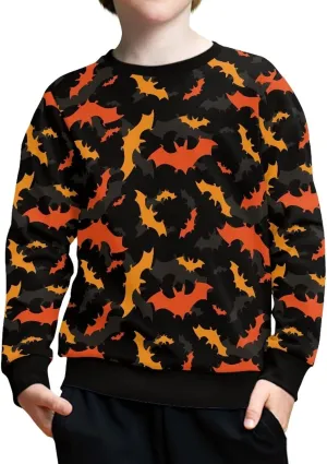 Girls Boys Sweatshirt Trendy Fall Outfit Kids Comfy Sweaters Pullover Tops 6-14 Years Old