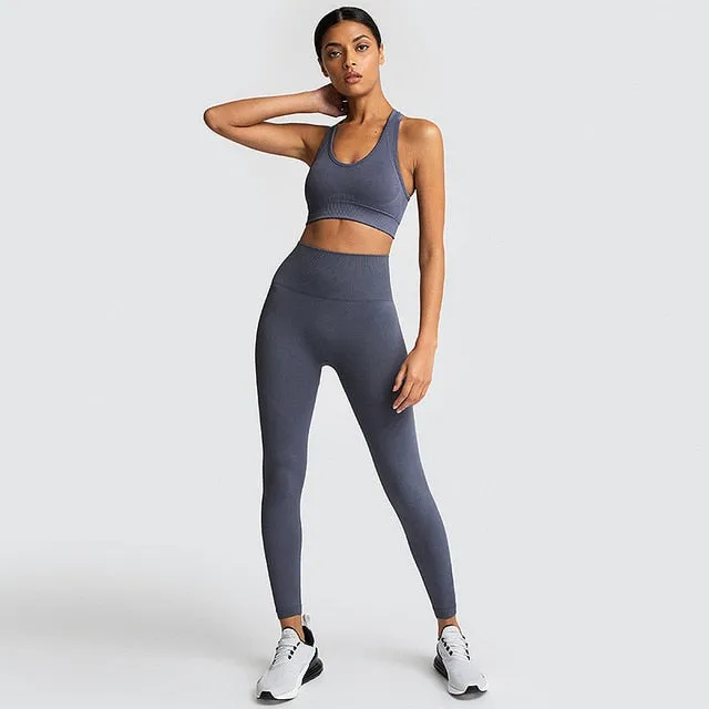 Gym 2 Piece Set Workout Clothes For Women