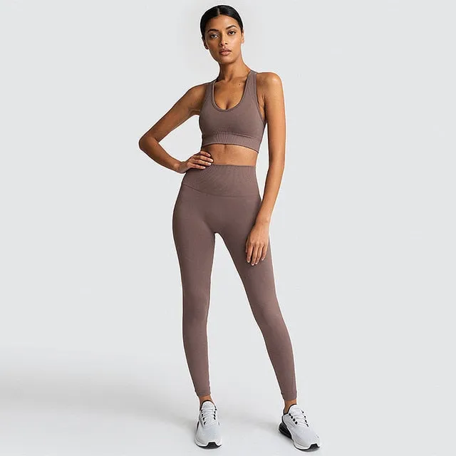 Gym 2 Piece Set Workout Clothes For Women