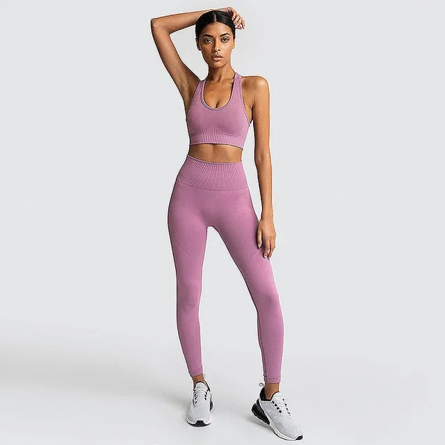 Gym 2 Piece Set Workout Clothes For Women