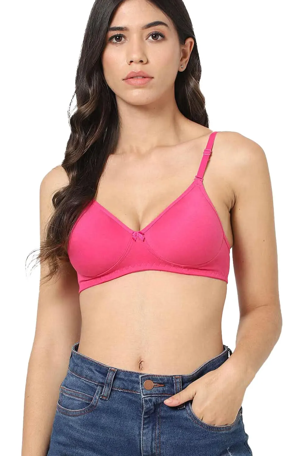 Intimacy Everyday Bra Combo Pack – Comfortable and Supportive Bras for Daily Wear (ES06 - C38)