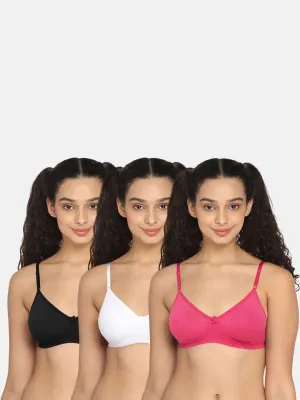 Intimacy Everyday Bra Combo Pack – Comfortable and Supportive Bras for Daily Wear (ES06 - C38)