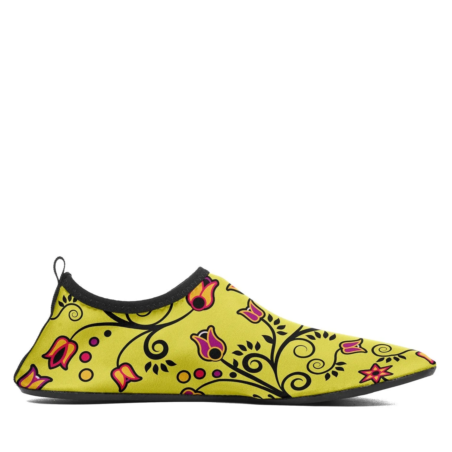Key Lime Star Sockamoccs Slip On Shoes