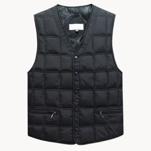 Lightweight Down Vest: Warm Quilted Gilet