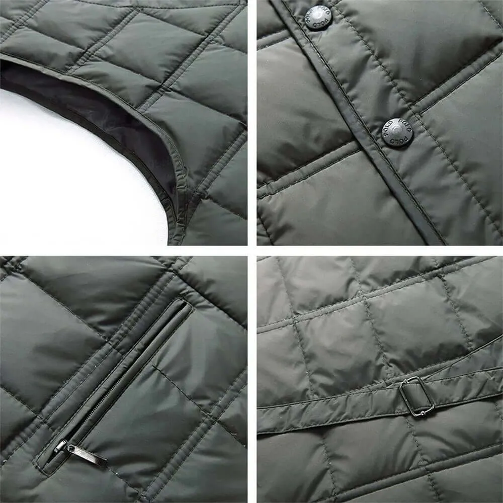 Lightweight Down Vest: Warm Quilted Gilet