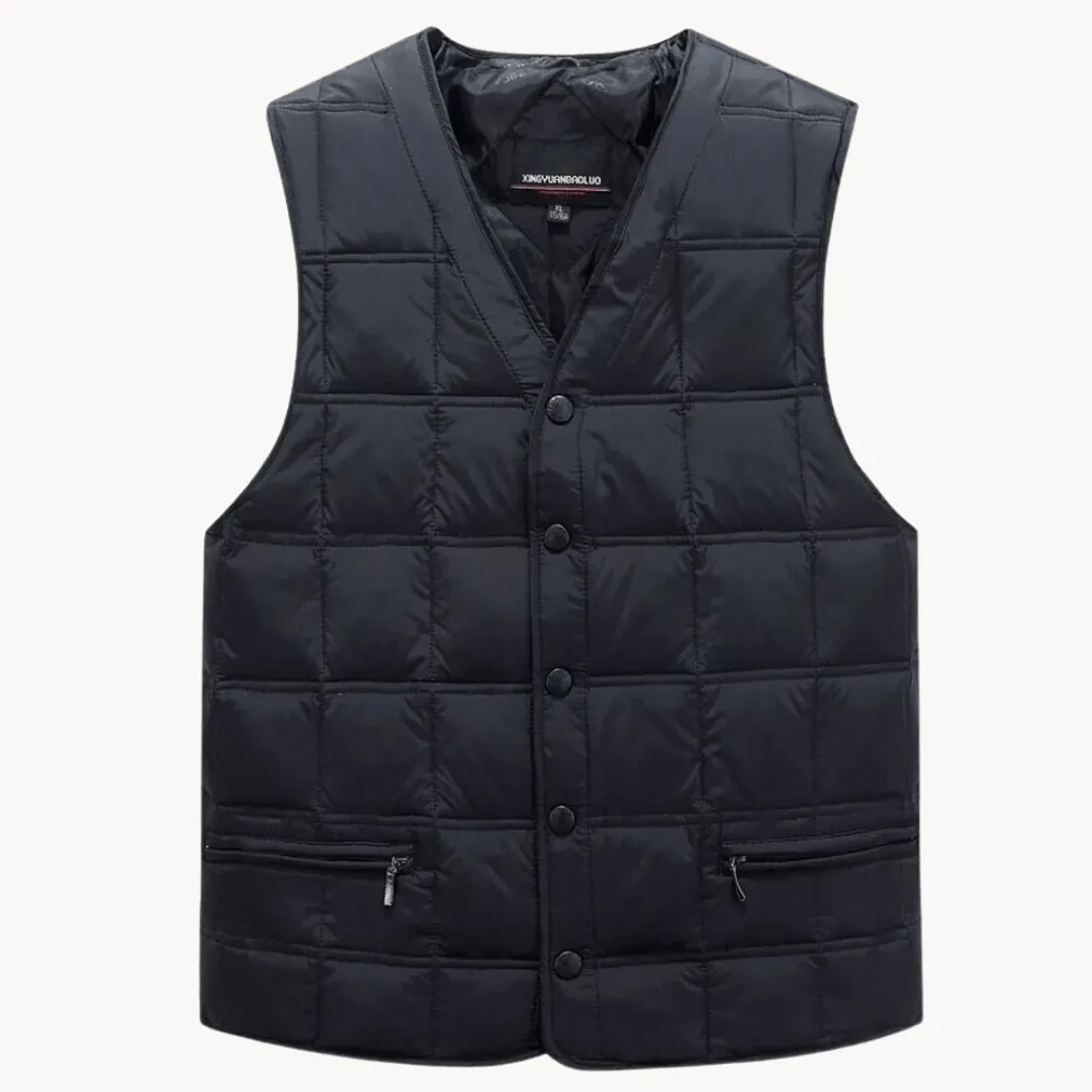 Lightweight Down Vest: Warm Quilted Gilet