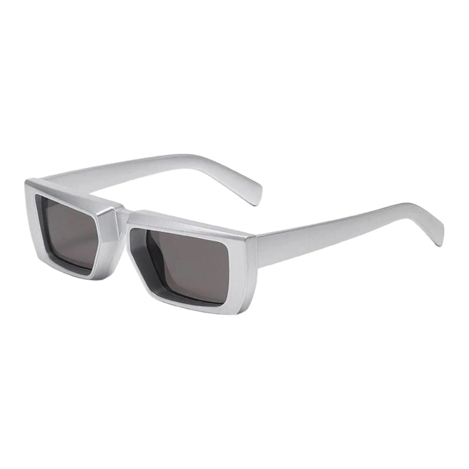 Lightweight Round Frame Mens Sunglasses with Stylish UV Protection