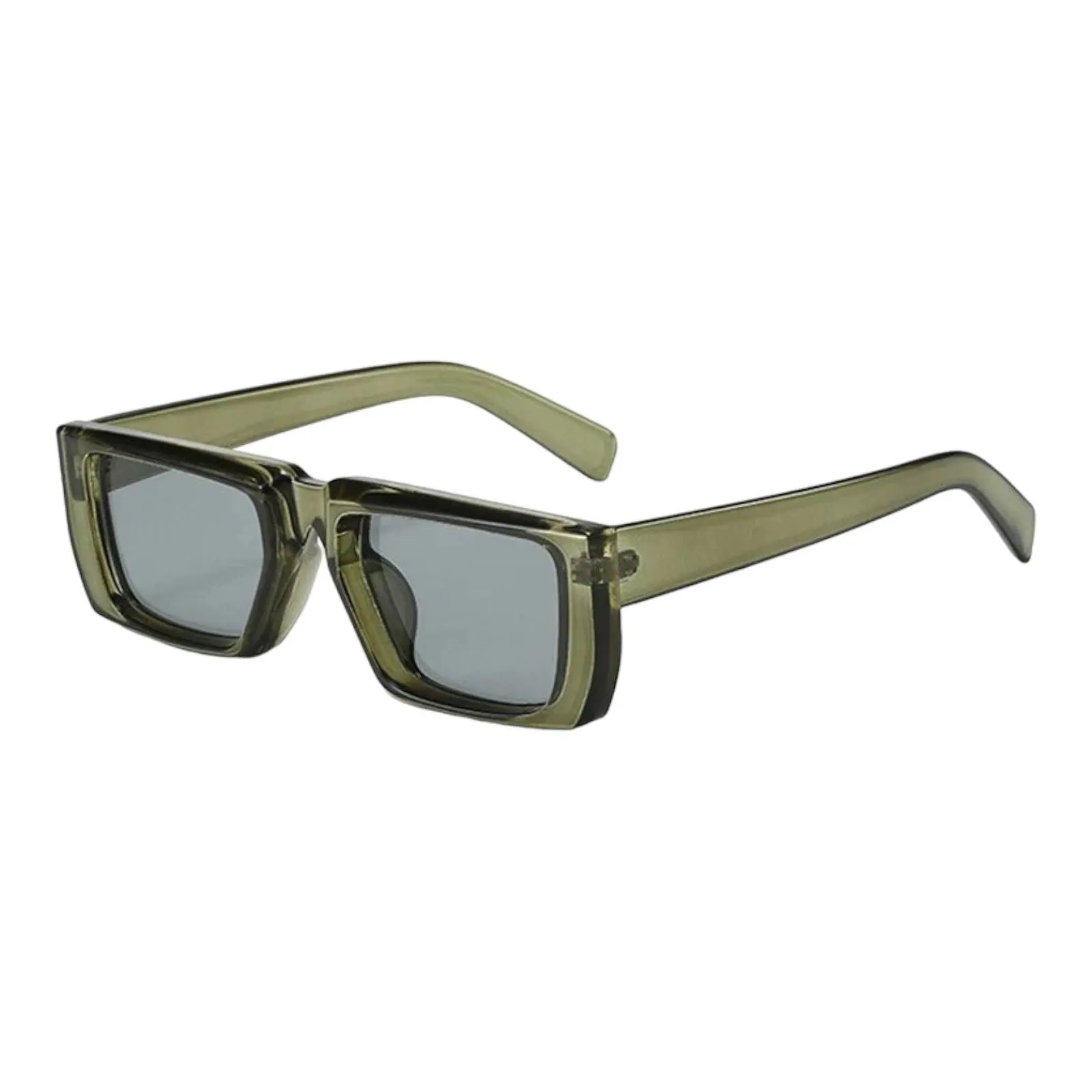 Lightweight Round Frame Mens Sunglasses with Stylish UV Protection
