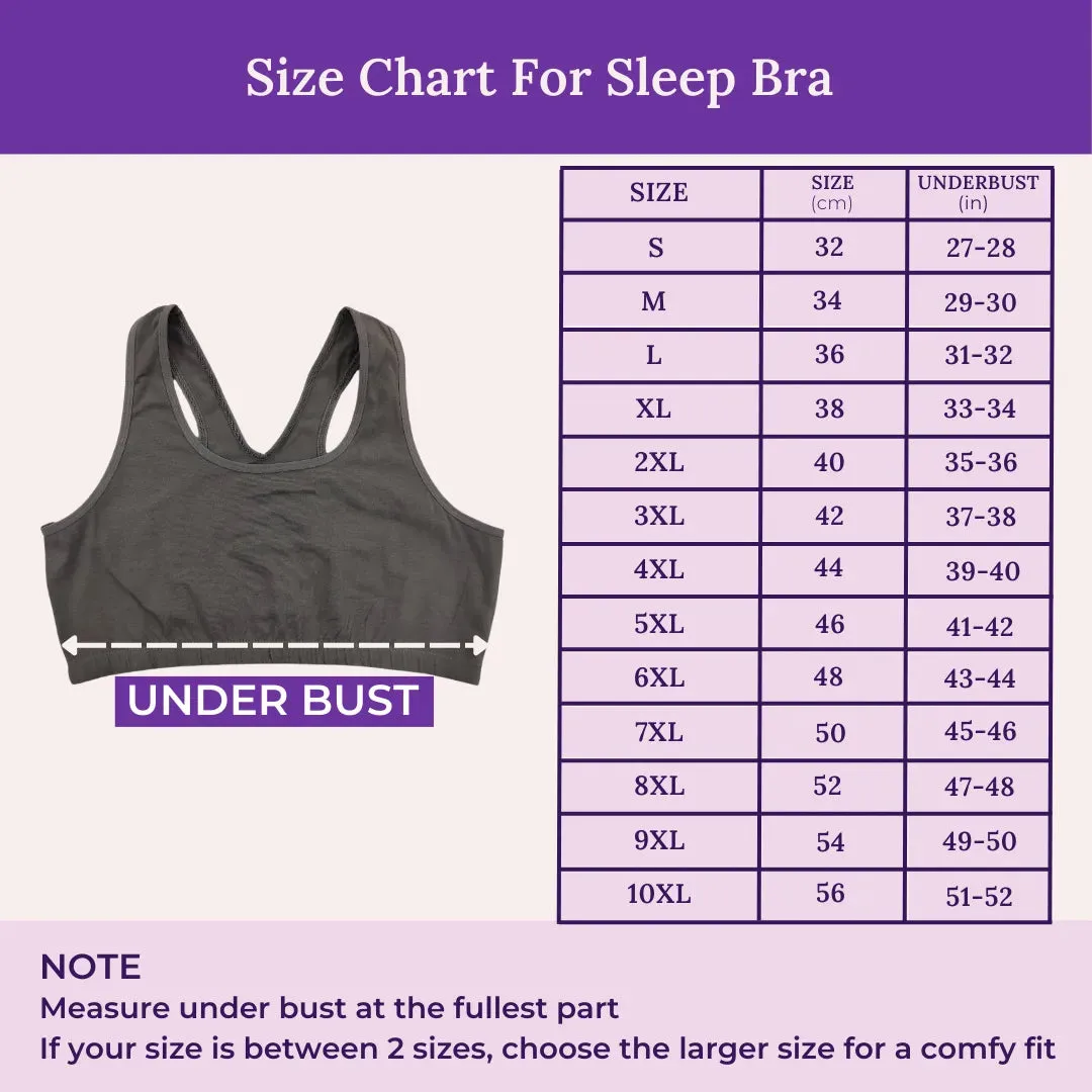 Lounge/Home Bra For Elderly | Non Padded | Non Wired | Racerback | Full Coverage | 2 Pack