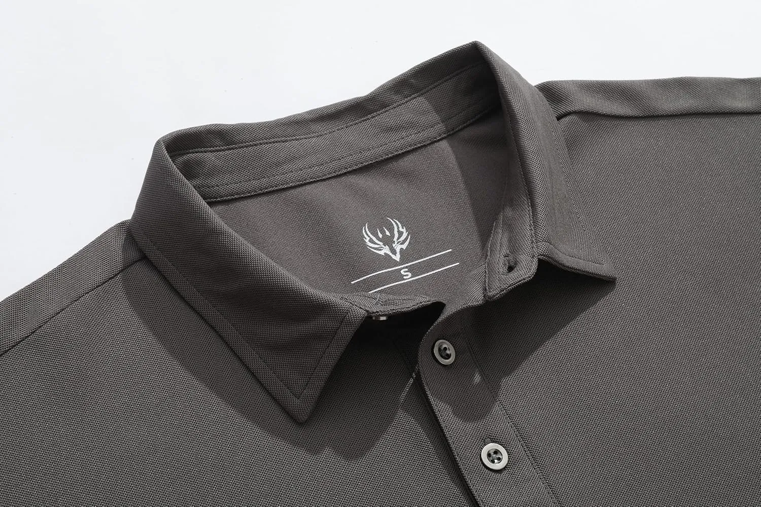 Men's Active Polo Shirt Quick Dry Performance Short Sleeve Tactical Golf Shirt
