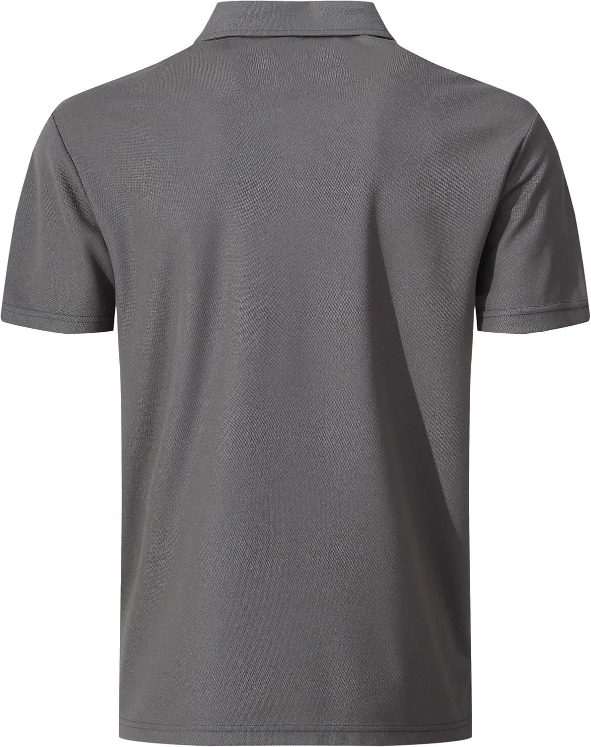 Men's Active Polo Shirt Quick Dry Performance Short Sleeve Tactical Golf Shirt
