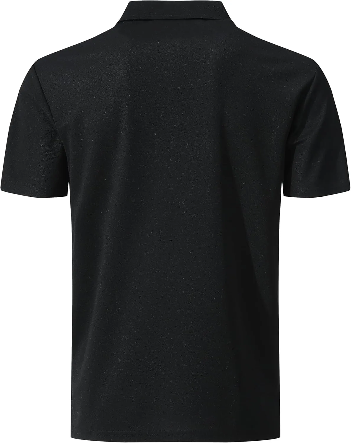 Men's Active Polo Shirt Quick Dry Performance Short Sleeve Tactical Golf Shirt