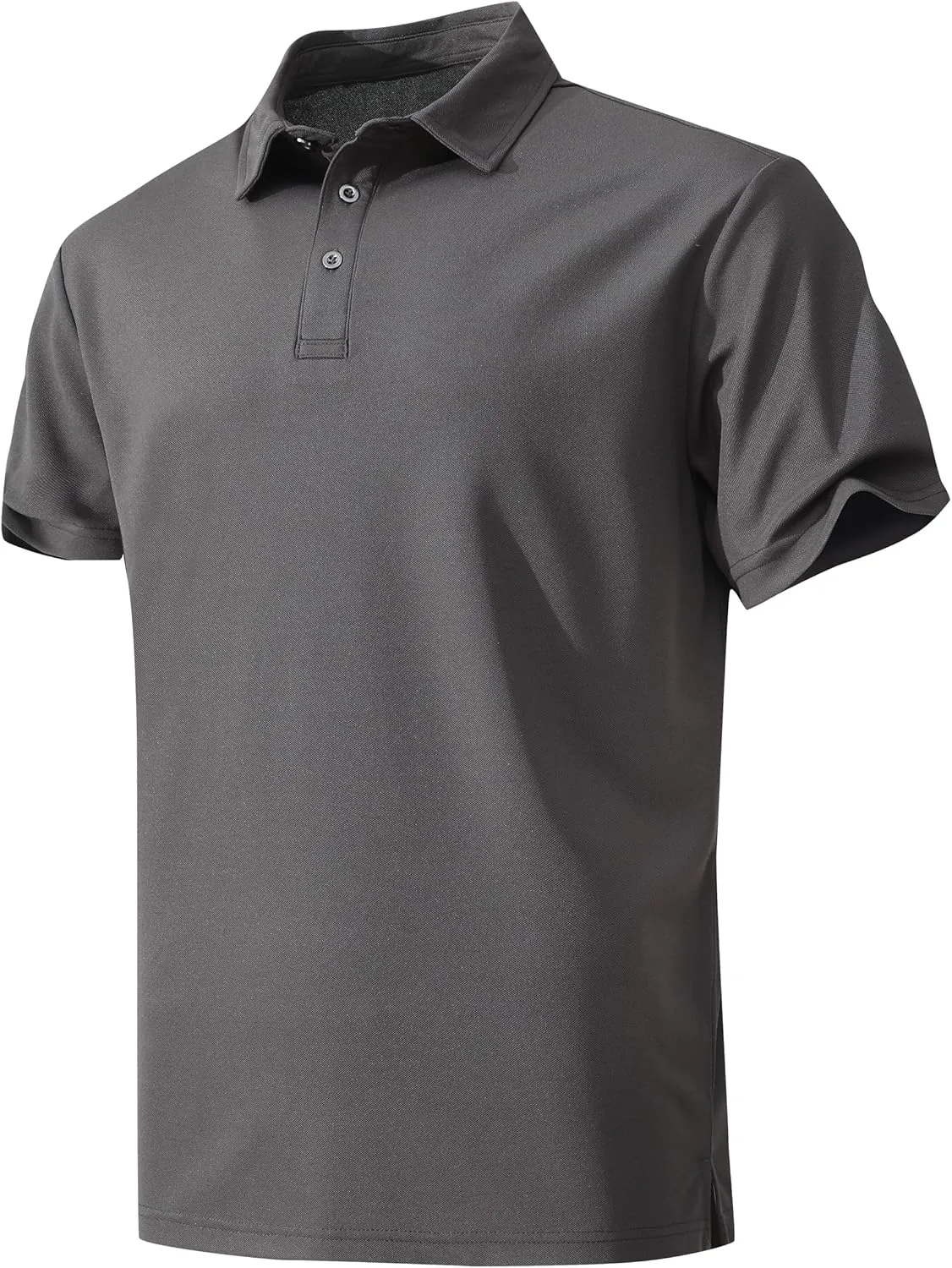 Men's Active Polo Shirt Quick Dry Performance Short Sleeve Tactical Golf Shirt