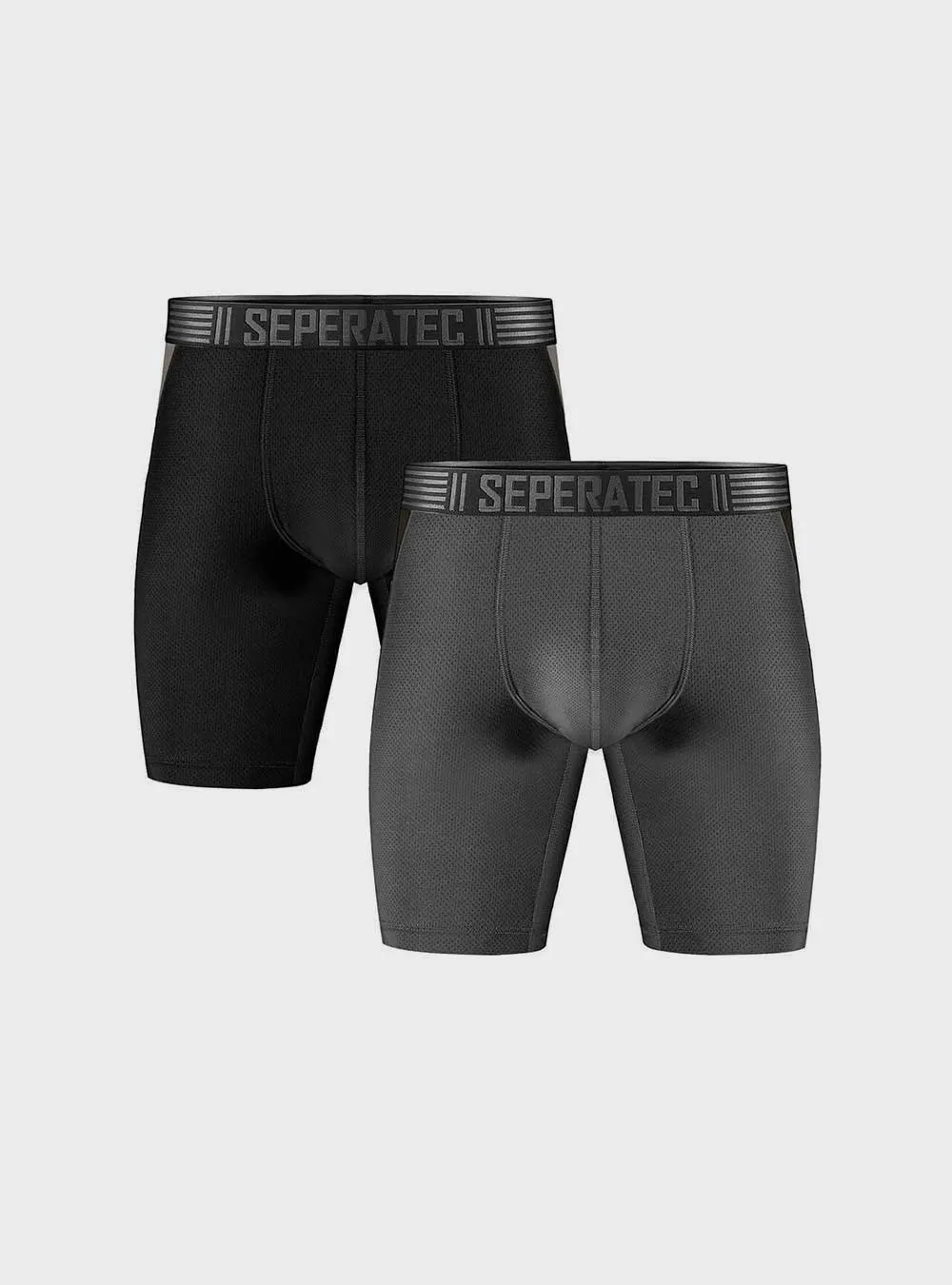 Moisture Wicking AirMesh Quick Dry 8 inches Boxer Briefs