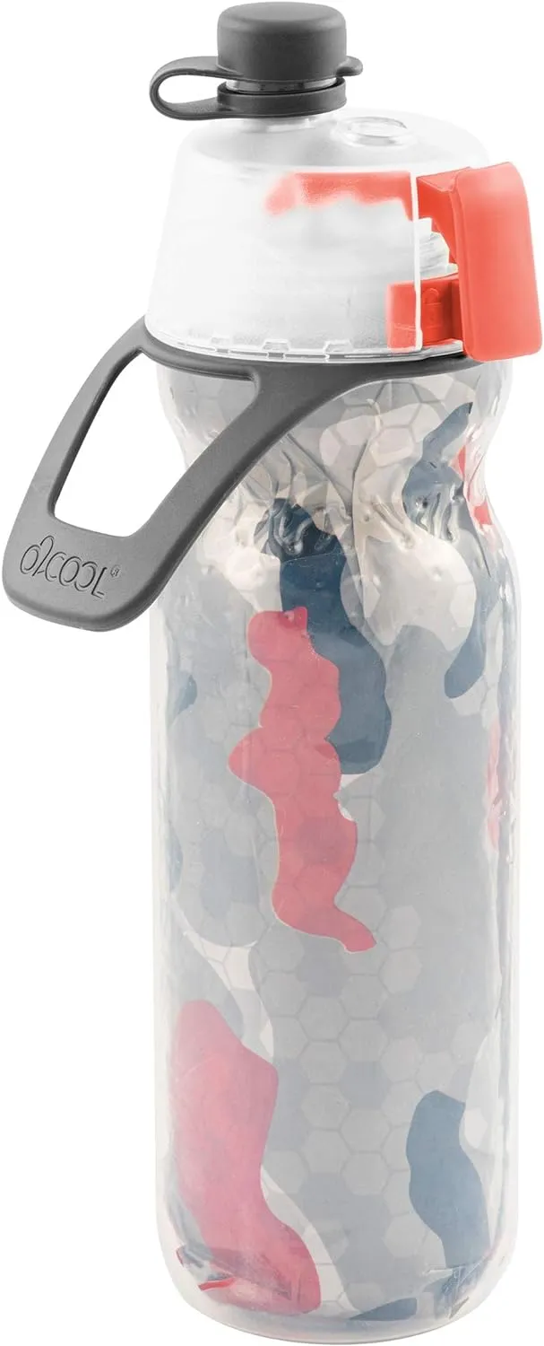 O2COOL Arctic Squeeze Mist 'N Sip Insulated Bottle