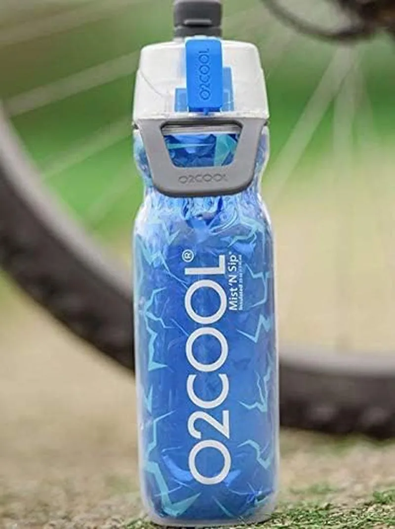 O2COOL Arctic Squeeze Mist 'N Sip Insulated Bottle
