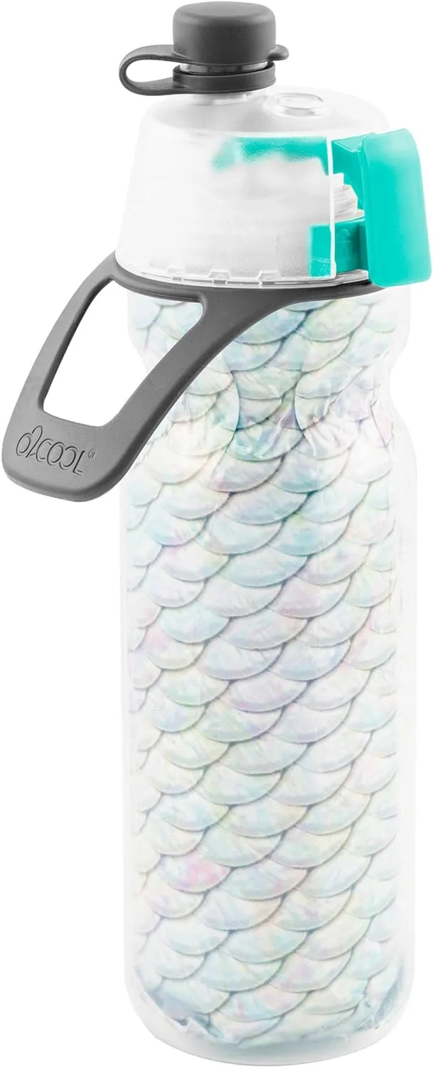 O2COOL Arctic Squeeze Mist 'N Sip Insulated Bottle