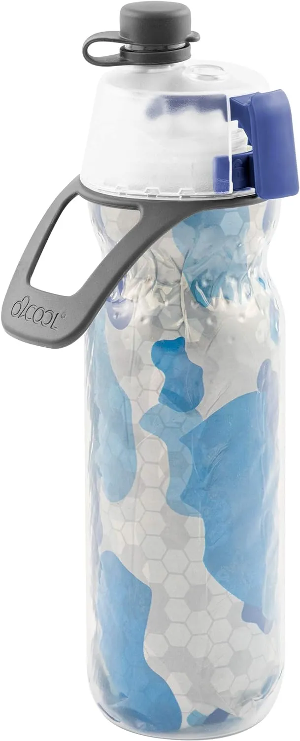 O2COOL Arctic Squeeze Mist 'N Sip Insulated Bottle