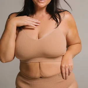 Recycled Wireless Bra DD  - Nude 3