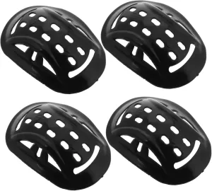 Safety Helmet Chin Pad Set 4pcs Soft Chin Cups Sturdy Chin Protector Pad for Hardhat Universal Fit for Construction Workers