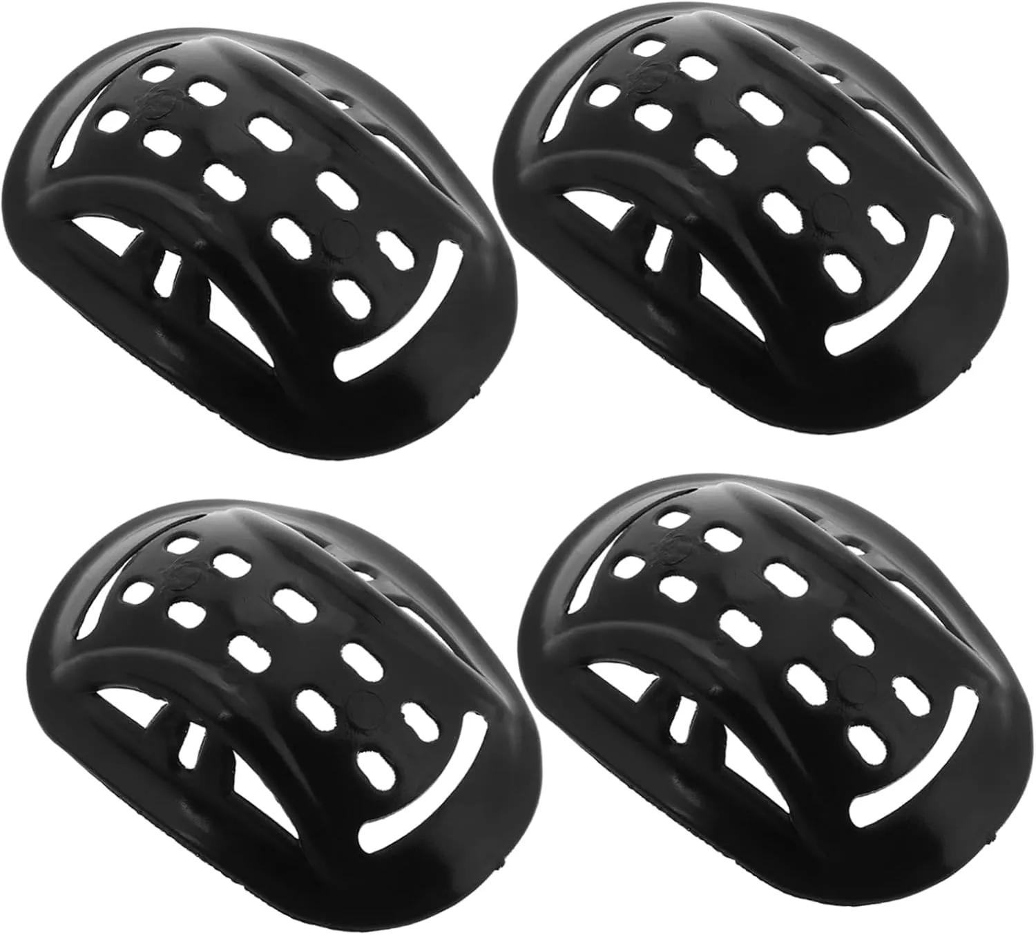 Safety Helmet Chin Pad Set 4pcs Soft Chin Cups Sturdy Chin Protector Pad for Hardhat Universal Fit for Construction Workers