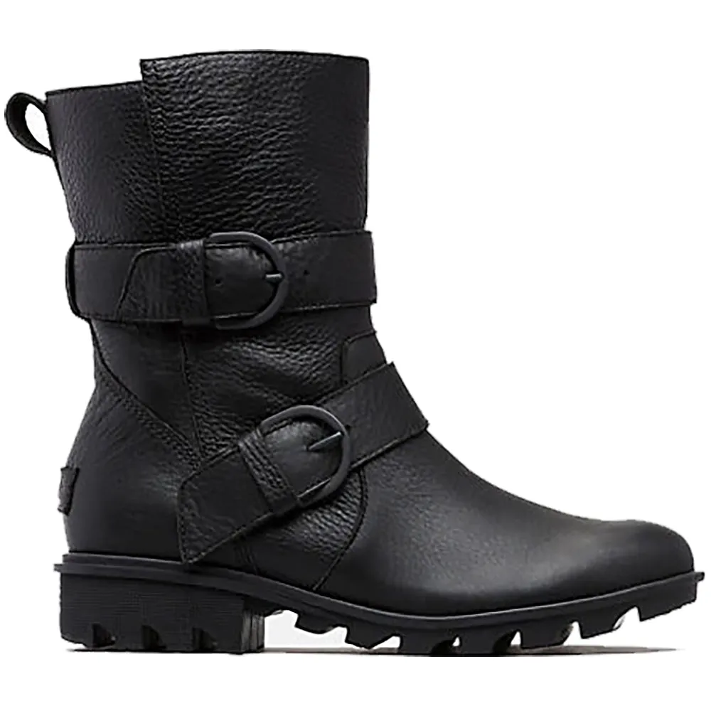 Sorel Phoenix Moto Black Womens Boots
