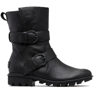 Sorel Phoenix Moto Black Womens Boots